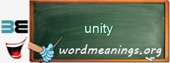 WordMeaning blackboard for unity